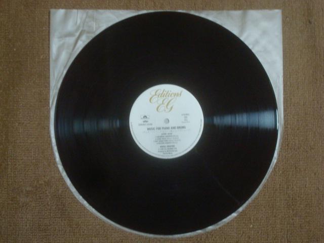 fIiMUSIC FOR PIANO AND DRUMSj / pgbNE[crEutH[h@ ѕtLP  CD/DVD/rfI 