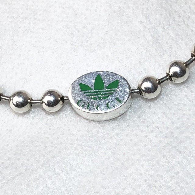 【レア】GUCCI グッチ ブレスレット アディダス コラボ スターリングシルバー SV925 Ag925 < ブランド 【レア】GUCCI グッチ ブレスレット アディダス コラボ スターリングシルバー SV925 Ag925 < ブランドの