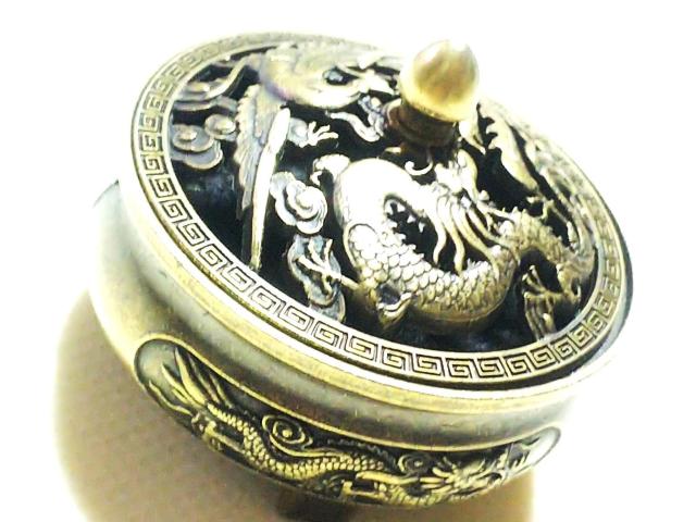 お得意さま感謝Day★真鍮製 ミニ 香炉(鳳凰&青龍) < 女性アクセサリー/時計 お得意さま感謝Day★真鍮製 ミニ 香炉(鳳凰&青龍) < 女性アクセサリー/時計の