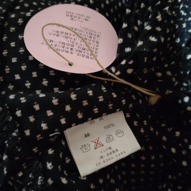 ブラックドット柄キャミソールワンピース < 女性ファッション ブラックドット柄キャミソールワンピース < 女性ファッションの