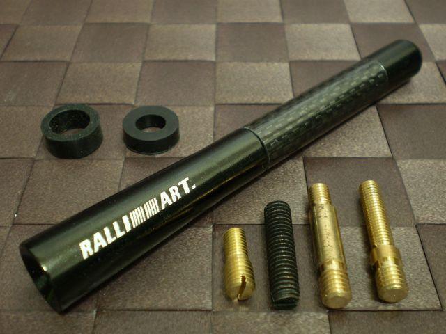 RALLIART ラリーアート ショート ラジオ アンテナ カーボン < 自動車/バイク RALLIART ラリーアート ショート ラジオ アンテナ カーボン < 自動車/バイク