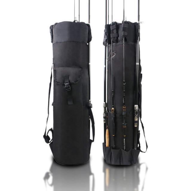 ロッドスタンドバッグ ブラック 釣り用 フィッシングバッグ < レジャー/スポーツ  ロッドスタンドバッグ ブラック 釣り用 フィッシングバッグ < レジャー/スポーツの