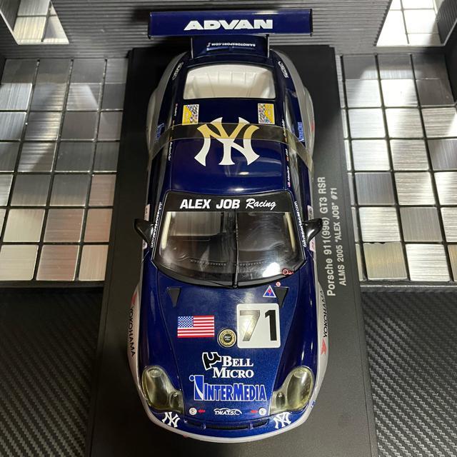 ŖWi I[gA[g1/18 |VF 911 (996) GT3 RSR ALMS 2005 gALEX JOBh#71  zr[ 