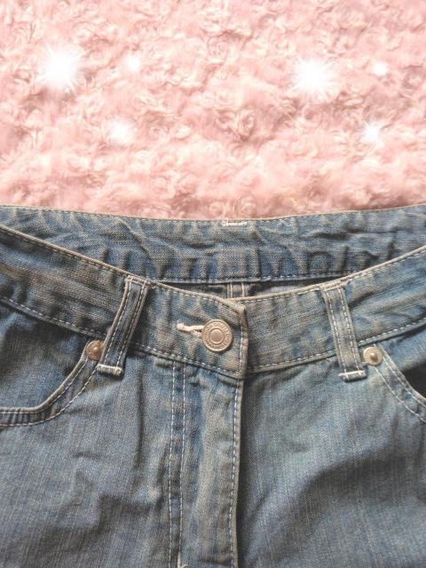 n,*裾フリルデニムショートパンツ < 女性ファッション  n,*裾フリルデニムショートパンツ < 女性ファッションの