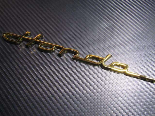 ● Honda ホンダ クラシック TYPE ゴールド メッキ仕様 軽量ABS製 エンブレム新品! < 自動車/バイク ● Honda ホンダ クラシック TYPE ゴールド メッキ仕様 軽量ABS製 エンブレム新品! < 自動車/バイク