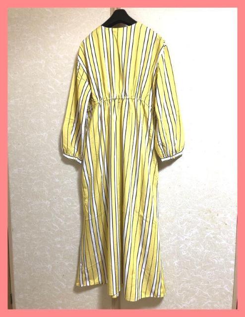 ☆ミルクフェド☆超美品☆サラサラ♪切り替えストライプロングシャツワンピース☆ < ブランド  ☆ミルクフェド☆超美品☆サラサラ♪切り替えストライプロングシャツワンピース☆ < ブランドの