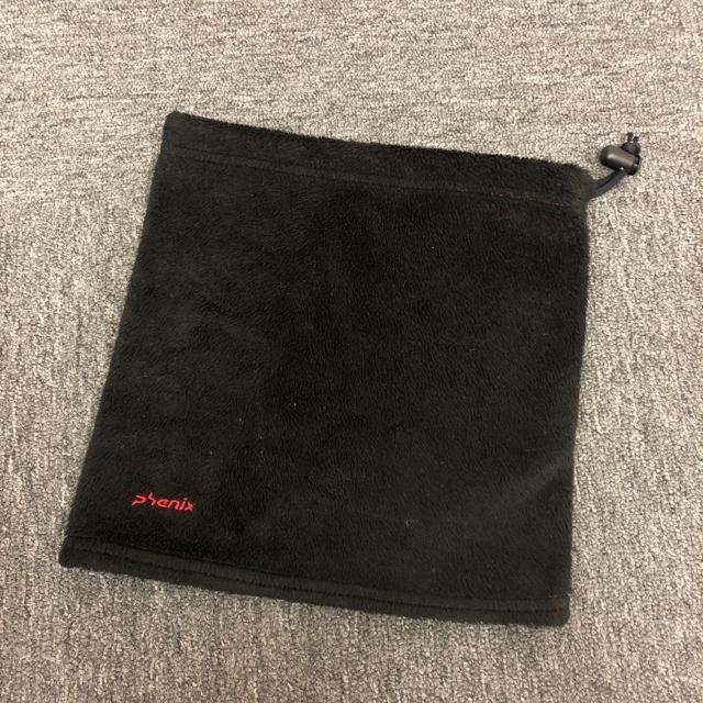 即決 phenix フェニックス ネックウォーマー ブラック < 男性ファッション  即決 phenix フェニックス ネックウォーマー ブラック  < 男性ファッションの