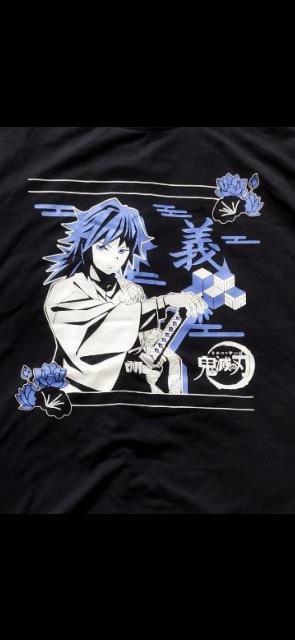 鬼滅の刃 冨岡義勇 Tシャツ  Fサイズ < アニメ/コミック/キャラクター  鬼滅の刃 冨岡義勇 Tシャツ  Fサイズ < アニメ/コミック/キャラクターの