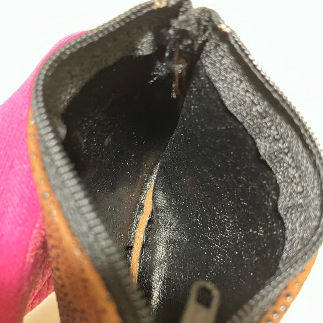 【美品】【甲斐特産】【甲州印伝】 鹿皮 / コインケース (茶) 小銭入れ < 女性ファッション 【美品】【甲斐特産】【甲州印伝】 鹿皮 / コインケース (茶) 小銭入れ < 女性ファッションの