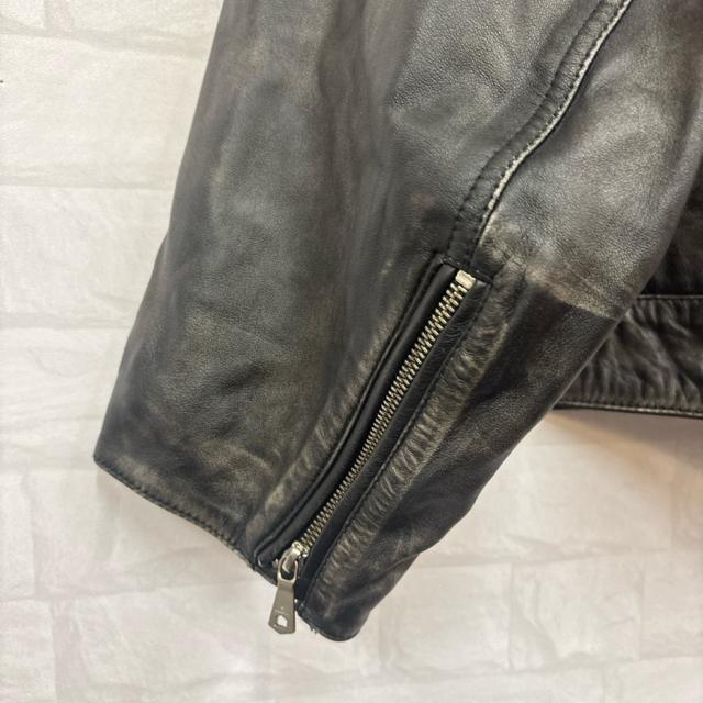 即決 MAISON SPECIAL シープレザーシングルライダースジャケット < 男性ファッション 即決 MAISON SPECIAL シープレザーシングルライダースジャケット < 男性ファッションの