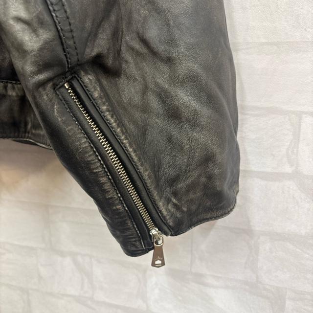 即決 MAISON SPECIAL シープレザーシングルライダースジャケット < 男性ファッション 即決 MAISON SPECIAL シープレザーシングルライダースジャケット < 男性ファッションの