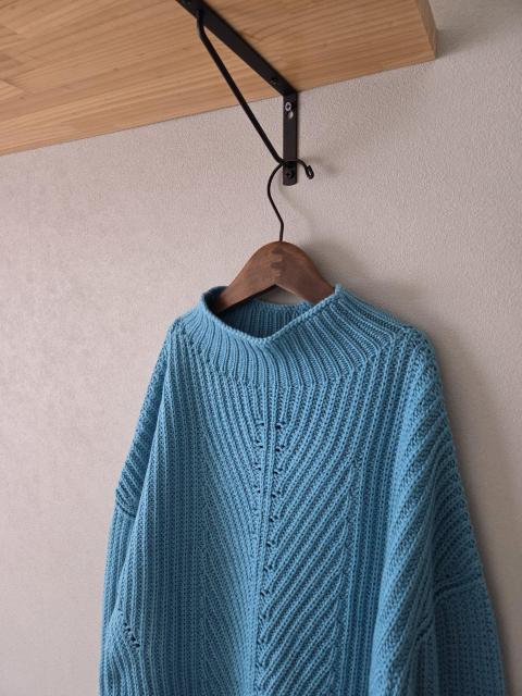 h.bisニット★定価3万♪スカイブルーの日本製ニット♪ < ブランド h.bisニット★定価3万♪スカイブルーの日本製ニット♪ < ブランドの