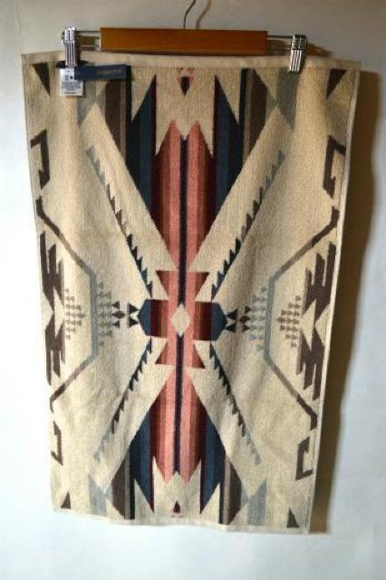 �V�i PENDLETON �y���h���g�� �z���C�g�T���Y �n���h�^�I�� 46�~76cm XB219 �t�F�C�X�^�I�� �o�X�^�I�� ���� �� �C���e���A/���C�t�� 