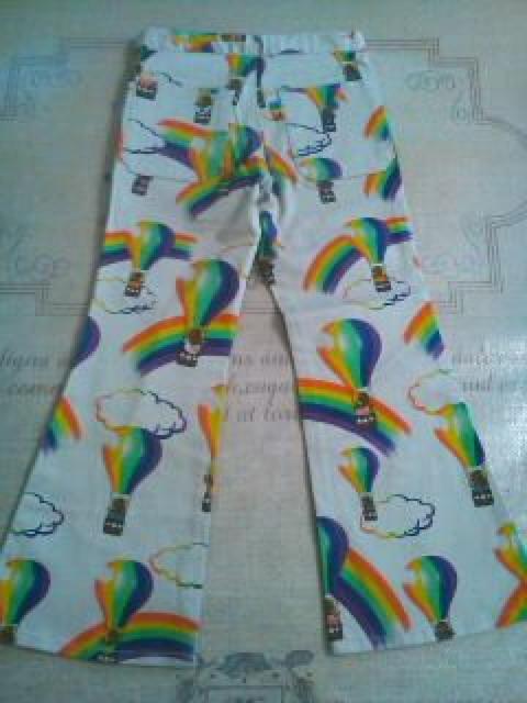 ●BACK ALLEY● 気球ストレッチパンツ 男女120未使用 < ブランド ●BACK ALLEY● 気球ストレッチパンツ 男女120未使用 < ブランドの