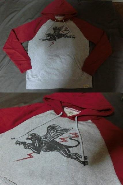 RALPHLAUREN DENIM & SUPPLY裏起毛タイプ プルオ-バ-パ-カ- US L < 男性ファッション  RALPHLAUREN DENIM & SUPPLY裏起毛タイプ プルオ-バ-パ-カ- US L < 男性ファッションの