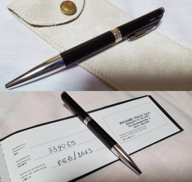 正規美レア ブルガリ クラシック エンブレムロゴショート ボールペン 黒 10cm 付属有 サインペン 男女兼用 ステーショナリー < ブランド  正規美レア ブルガリ クラシック エンブレムロゴショート ボールペン 黒 10cm 付属有 サインペン 男女兼用 ステーショナリー < ブランドの