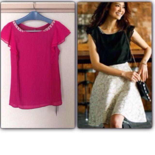 新品ジャスグリッティービジューブラウス < ブランド  新品ジャスグリッティービジューブラウス  < ブランドの