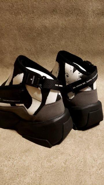 新品 JULIUS  NILoS ニルズDARK RHIZOME ZIP BELT SNEAKER 3 < ブランド  新品 JULIUS  NILoS ニルズDARK RHIZOME ZIP BELT SNEAKER 3 < ブランドの