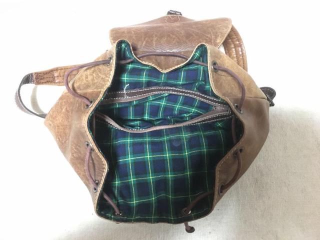 ■レザーリュック 茶色 < 男性ファッション  ■レザーリュック 茶色 < 男性ファッションの
