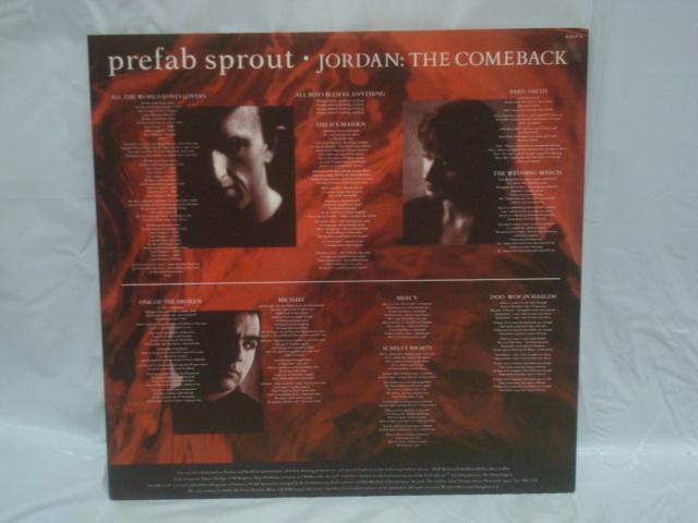 JORDAN THE COMEBACK / Prefab sprout UK.org盤LP < CD/DVD/ビデオ  JORDAN THE COMEBACK / Prefab sprout UK.org盤LP < CD/DVD/ビデオの