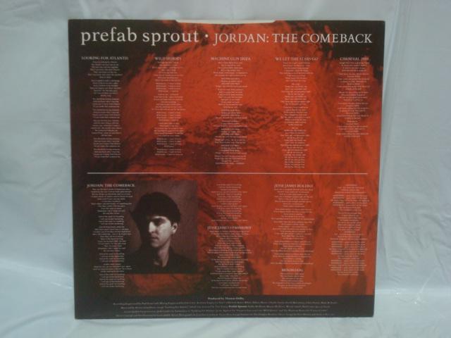 JORDAN THE COMEBACK / Prefab sprout UK.org盤LP < CD/DVD/ビデオ  JORDAN THE COMEBACK / Prefab sprout UK.org盤LP < CD/DVD/ビデオの