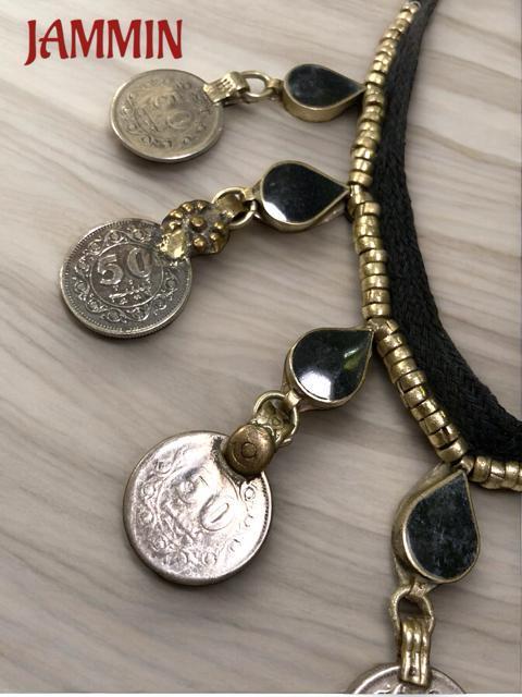 アフガニスタンコインネックレス★エスニック★アジアン★ベリーダンス < 女性アクセサリー/時計 アフガニスタンコインネックレス★エスニック★アジアン★ベリーダンス < 女性アクセサリー/時計の