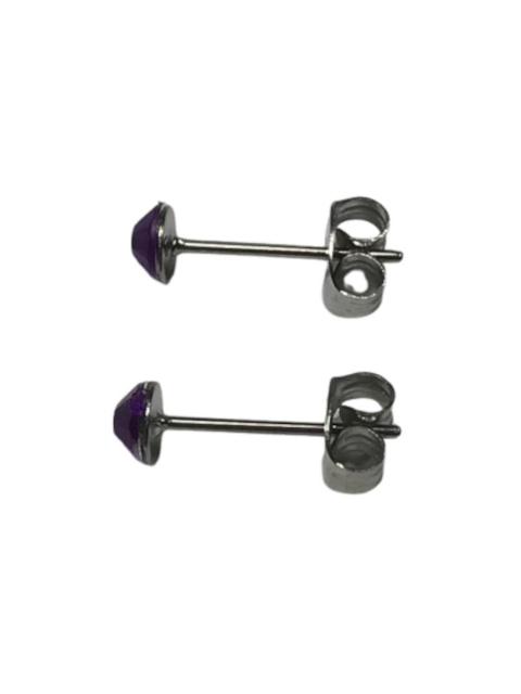 2個1セット 幅4mm ラインストーン スタッドピアス パープル 両耳用 ステンレス アクリル製 シンプル つけっぱなしOK 安い < 女性アクセサリー/時計  2個1セット 幅4mm ラインストーン スタッドピアス パープル 両耳用 ステンレス アクリル製 シンプル つけっぱなしOK 安い < 女性アクセサリー/時計の