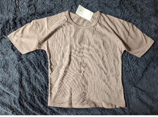 120★綿100%★ビックシルエット5分丈Tシャツ★新品 < キッズ/ベビー  120★綿100%★ビックシルエット5分丈Tシャツ★新品 < キッズ/ベビーの