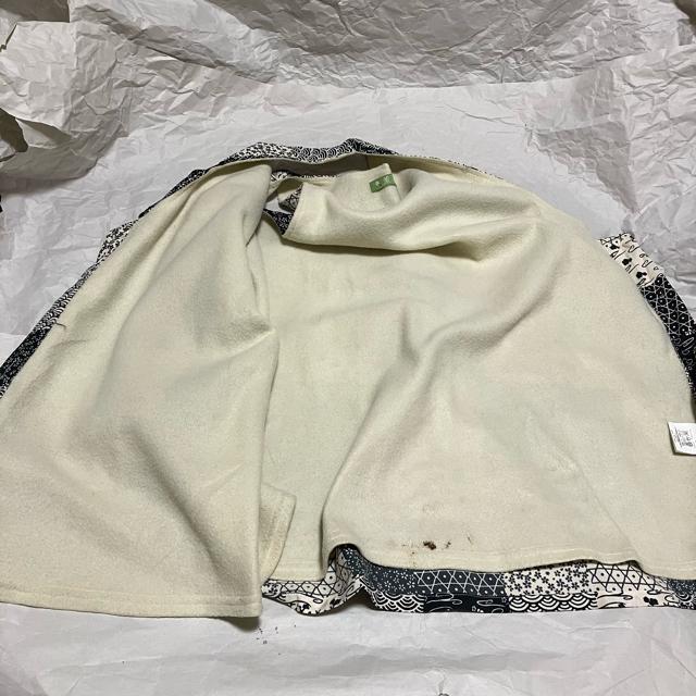 【薫風 / くんぷう】 インド製 和柄 裏フリース あったかベスト ジレ M〜L < 女性ファッション 【薫風 / くんぷう】 インド製 和柄 裏フリース あったかベスト ジレ M〜L < 女性ファッションの