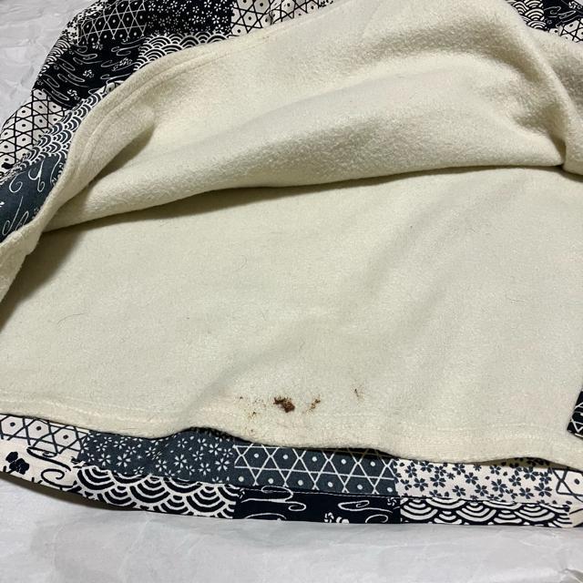 【薫風 / くんぷう】 インド製 和柄 裏フリース あったかベスト ジレ M〜L < 女性ファッション 【薫風 / くんぷう】 インド製 和柄 裏フリース あったかベスト ジレ M〜L < 女性ファッションの