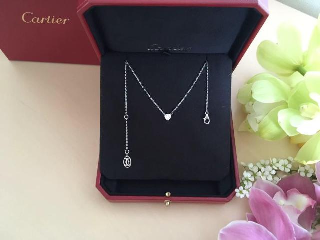 ★正規品★Cartier★ディアマンレジェドゥ ハートネックレス★750K18WG★送料込み < ブランド  ★正規品★Cartier★ディアマンレジェドゥ ハートネックレス★750K18WG★送料込み < ブランドの