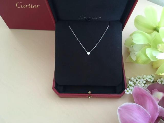 ★正規品★Cartier★ディアマンレジェドゥ ハートネックレス★750K18WG★送料込み < ブランド  ★正規品★Cartier★ディアマンレジェドゥ ハートネックレス★750K18WG★送料込み < ブランドの