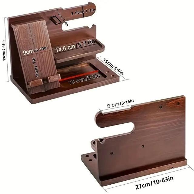 爆ヤス価格1890円★木製フォンドッキングステーション:キーホルダー・財布・時計用スタンド < インテリア/ライフ  爆ヤス価格1890円★木製フォンドッキングステーション:キーホルダー・財布・時計用スタンド < インテリア/ライフの