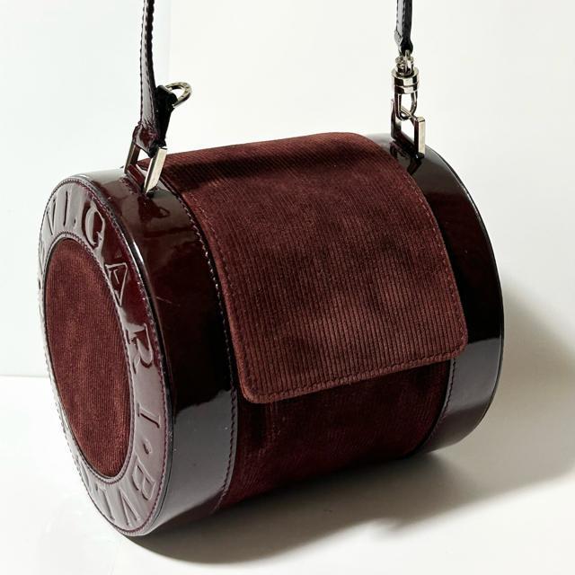 美品 BVLGARI ブルガリ B-zeroビーゼロワン ハンドバッグ コーデュロイ ミニバッグ パーティーバッグ < ブランド 美品 BVLGARI ブルガリ B-zeroビーゼロワン ハンドバッグ コーデュロイ ミニバッグ パーティーバッグ < ブランドの