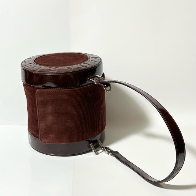 美品 BVLGARI ブルガリ B-zeroビーゼロワン ハンドバッグ コーデュロイ ミニバッグ パーティーバッグ < ブランド 美品 BVLGARI ブルガリ B-zeroビーゼロワン ハンドバッグ コーデュロイ ミニバッグ パーティーバッグ < ブランドの