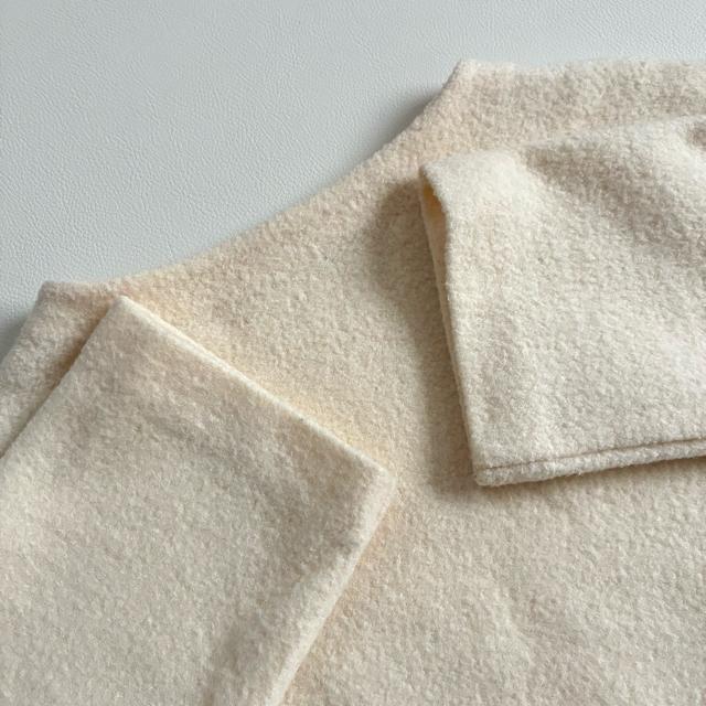 ◆美品◆トゥモローランド◆ブークレ×ニットプルオーバー◆アイボリー◆ゆったり◆F < ブランド ◆美品◆トゥモローランド◆ブークレ×ニットプルオーバー◆アイボリー◆ゆったり◆F < ブランドの