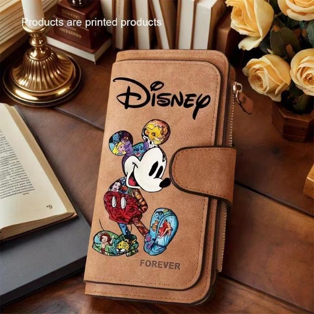 超お買い得1990円★ディズニー ミッキーマウス 大容量PU長財布 -コインパース&IDホルダー、カードオーガナイザー付き グレー < 女性ファッション 超お買い得1990円★ディズニー ミッキーマウス 大容量PU長財布 -コインパース&IDホルダー、カードオーガナイザー付き グレー < 女性ファッションの
