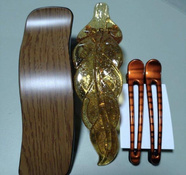 ブラウン系ヘアクリップ5個セット < 女性アクセサリー/時計 ブラウン系ヘアクリップ5個セット < 女性アクセサリー/時計の