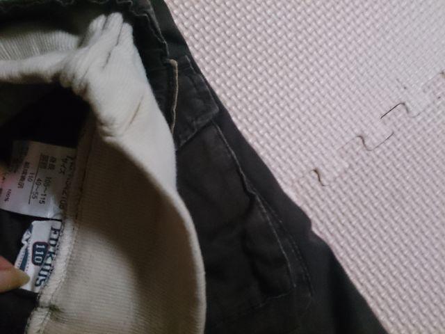 110 ブラウン 半丈パンツ < キッズ/ベビー 110 ブラウン 半丈パンツ < キッズ/ベビーの