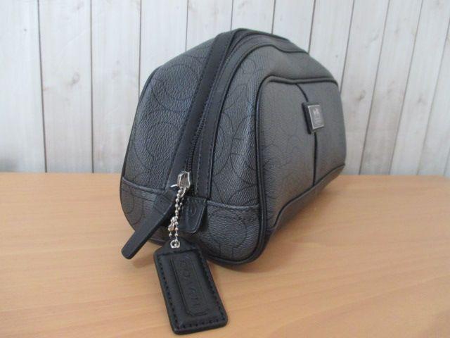 ☆COACH/コーチ レザー セカンドバッグ ポーチ/メンズ☆新品 < ブランド  ☆COACH/コーチ レザー セカンドバッグ ポーチ/メンズ☆新品 < ブランドの