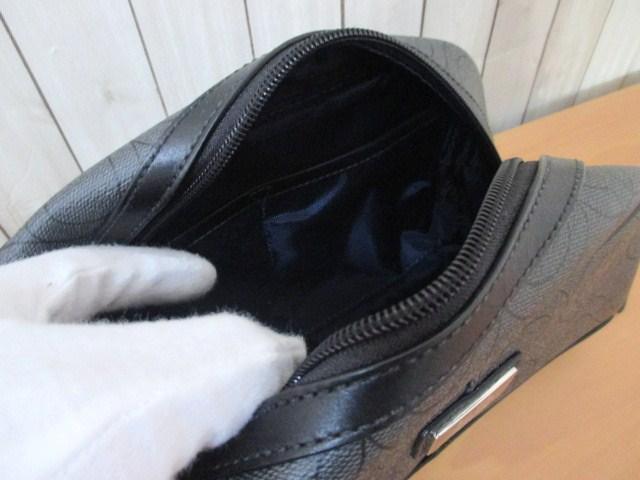 ☆COACH/コーチ レザー セカンドバッグ ポーチ/メンズ☆新品 < ブランド  ☆COACH/コーチ レザー セカンドバッグ ポーチ/メンズ☆新品 < ブランドの