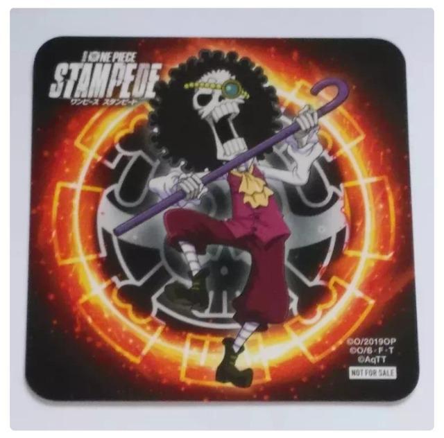 【ワンピース】スタンピード《ブルック》特典コースター < アニメ/コミック/キャラクター  【ワンピース】スタンピード《ブルック》特典コースター  < アニメ/コミック/キャラクターの