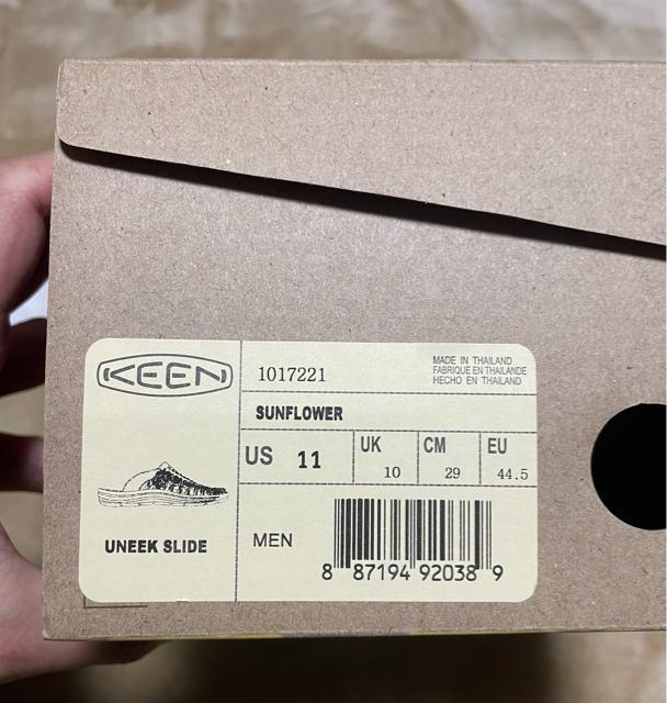 i@KEEN UNEEK SLIDE 1017221 SUNFLOWER US11 j[NXCh@Y@J[@RC  W[/X|[c 