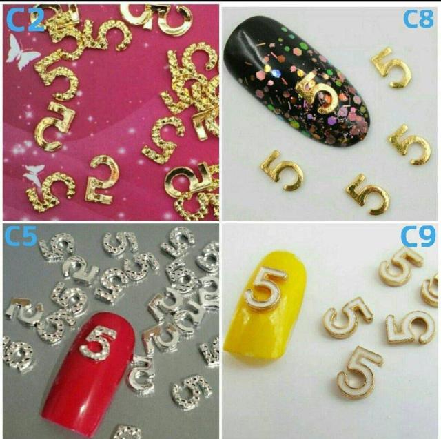 C■3Dネイルデコパーツ・No.5・クロムハーツ調 < 香水/コスメ/ネイル  C■3Dネイルデコパーツ・No.5・クロムハーツ調 < 香水/コスメ/ネイルの