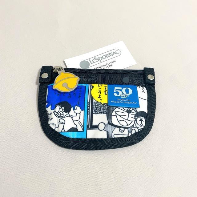 ★新品★LeSportsac レスポートサック ドラえもん50周年 小銭入れ コインケース キーリング付き ポーチ 送料無料 < 女性ファッション  ★新品★LeSportsac レスポートサック ドラえもん50周年 小銭入れ コインケース キーリング付き ポーチ 送料無料  < 女性ファッションの