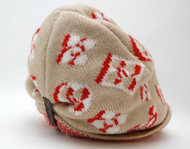 LOUIS VUITTON ルイヴィトン M76448 ボネ・3Dモノグラム ニット帽子 ウール<USED> < ブランド LOUIS VUITTON ルイヴィトン M76448 ボネ・3Dモノグラム ニット帽子 ウール<USED> < ブランドの