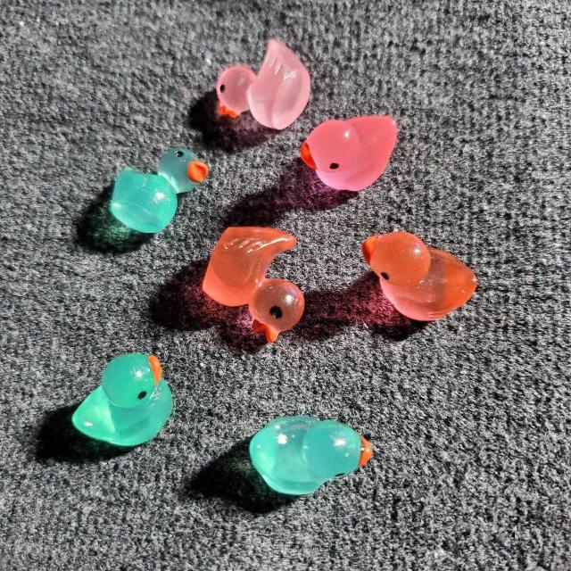 アヒルちゃん ミニマスコット クリア ×7 < ホビー  アヒルちゃん ミニマスコット クリア ×7 < ホビーの