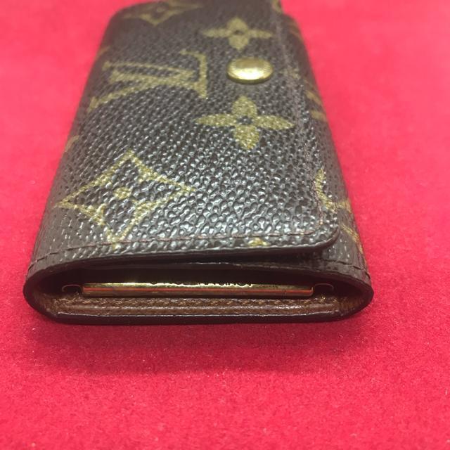 良品 正規品 ルイヴィトン モノグラム ミュルティクレ 4連 キーケース M62631 < ブランド  良品 正規品 ルイヴィトン モノグラム ミュルティクレ 4連 キーケース M62631 < ブランドの