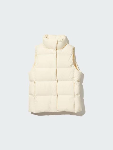 ユニクロ パウダーソフトダウンベスト オフホワイト M < ブランド  ユニクロ パウダーソフトダウンベスト オフホワイト M  < ブランドの