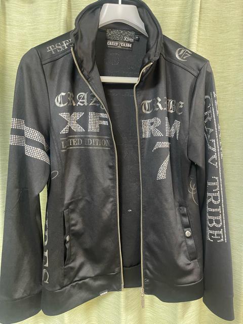 トランスフォーム/3/M/ジャージ/黒/シルバー/ブラック/ラインストーン/Xfrm < 男性ファッション トランスフォーム/3/M/ジャージ/黒/シルバー/ブラック/ラインストーン/Xfrm < 男性ファッションの